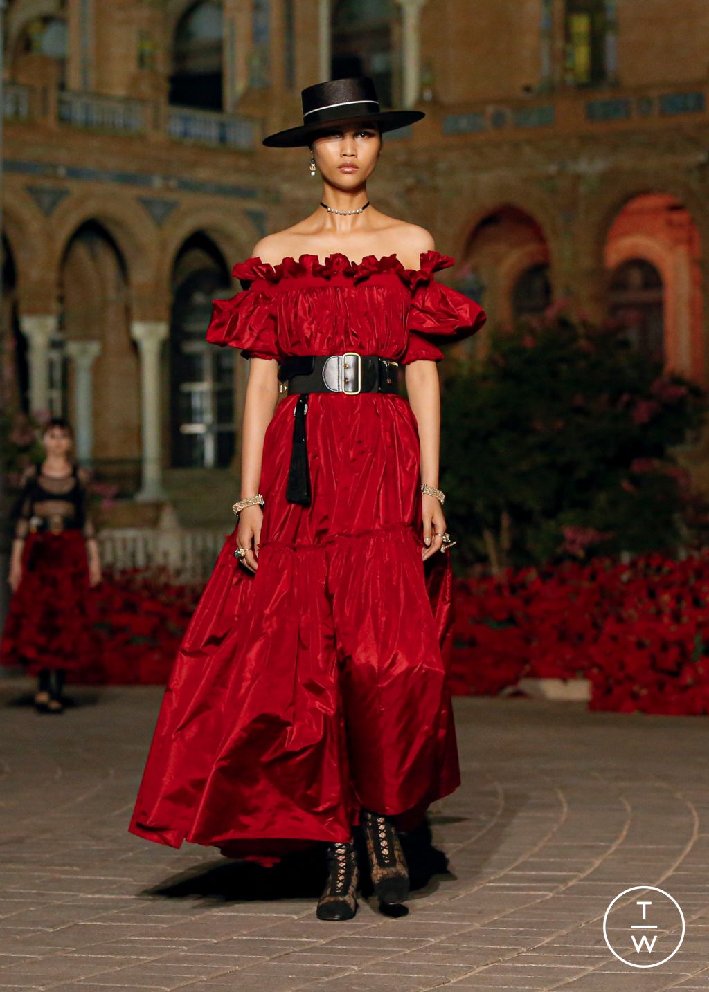 Fashion Week Paris Resort 2023 look 42 de la collection Christian Dior womenswear