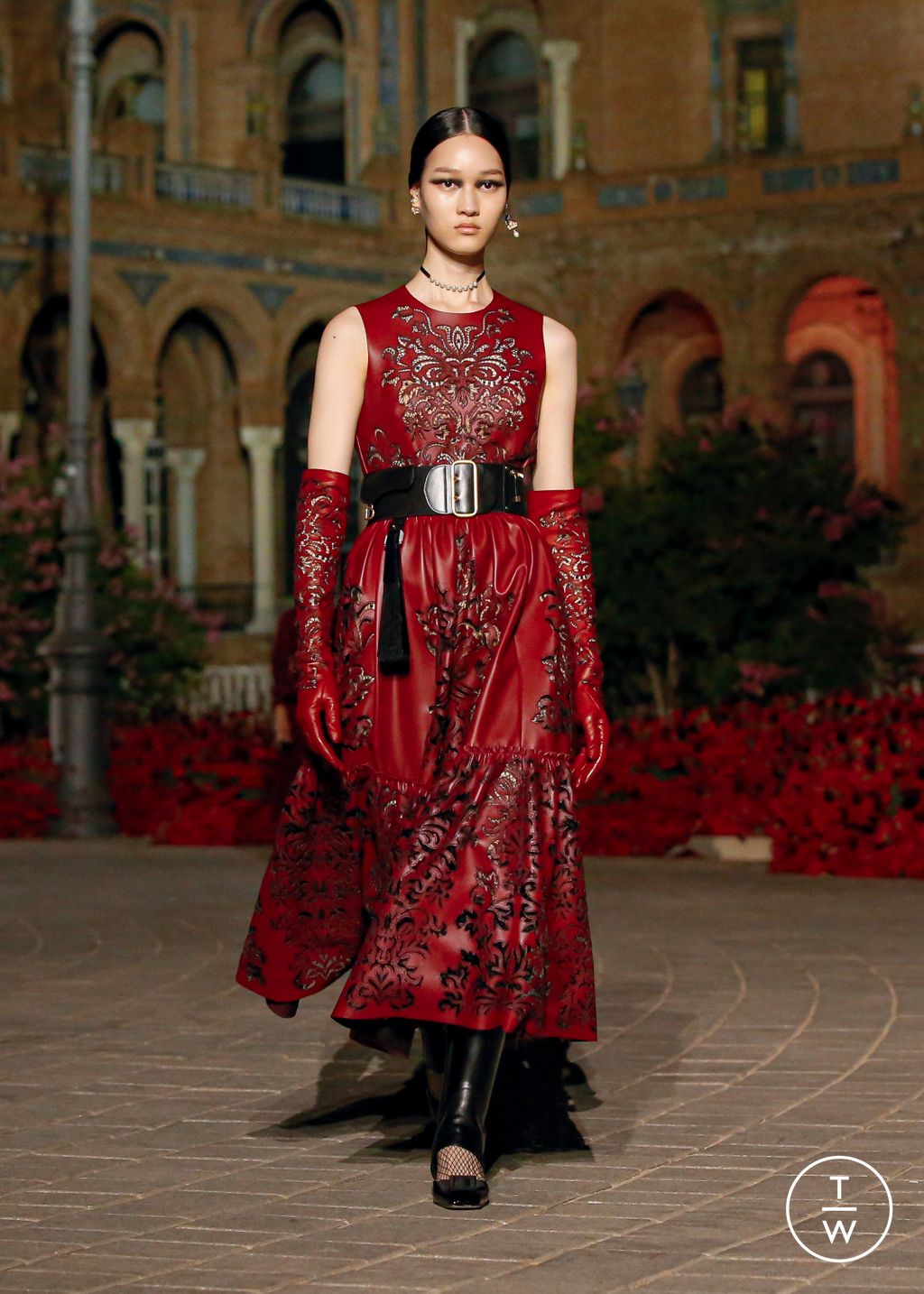 Fashion Week Paris Resort 2023 look 46 from the Christian Dior collection 女装
