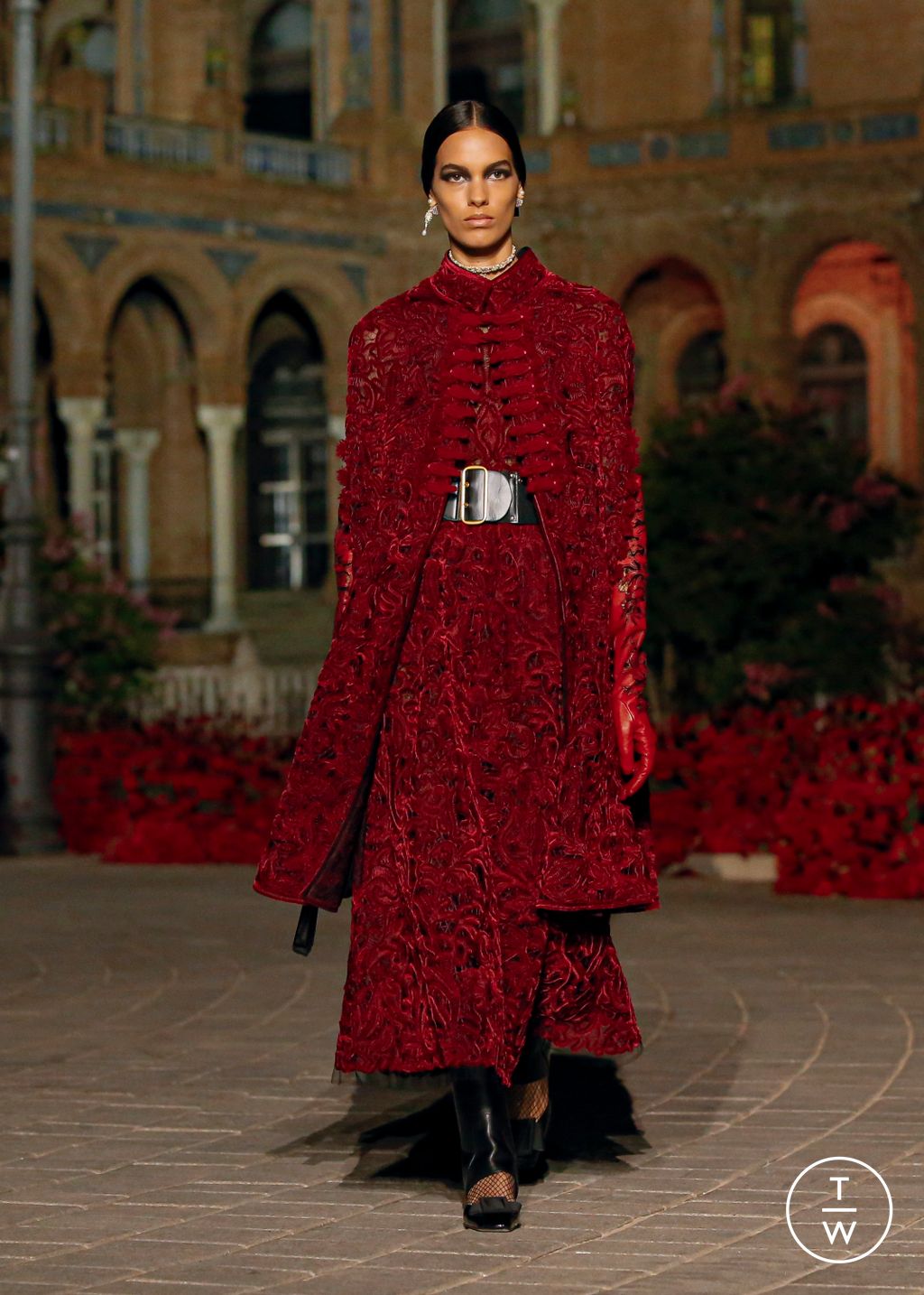 Fashion Week Paris Resort 2023 look 47 de la collection Christian Dior womenswear