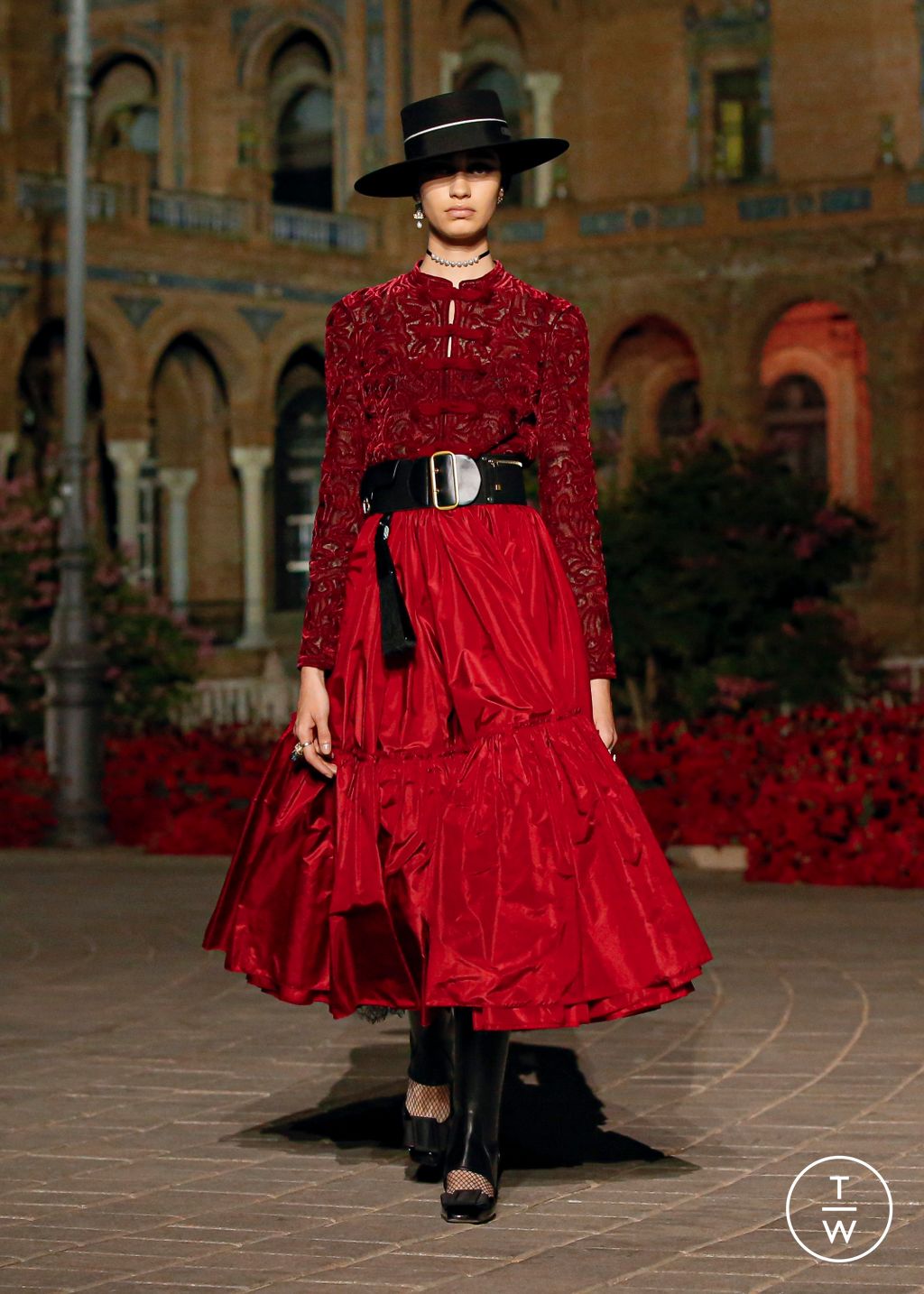 Fashion Week Paris Resort 2023 look 49 from the Christian Dior collection womenswear