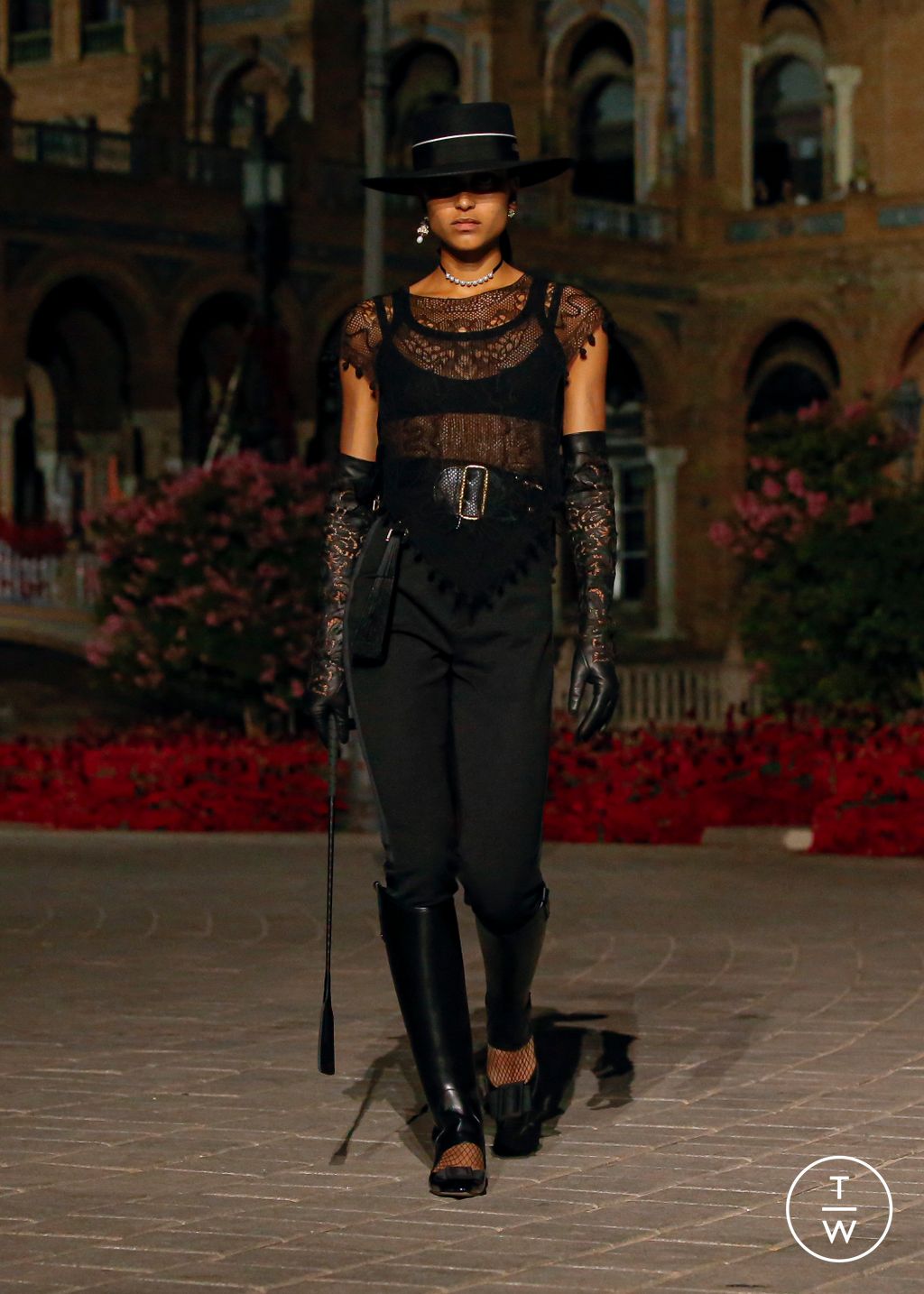 Fashion Week Paris Resort 2023 look 6 de la collection Christian Dior womenswear