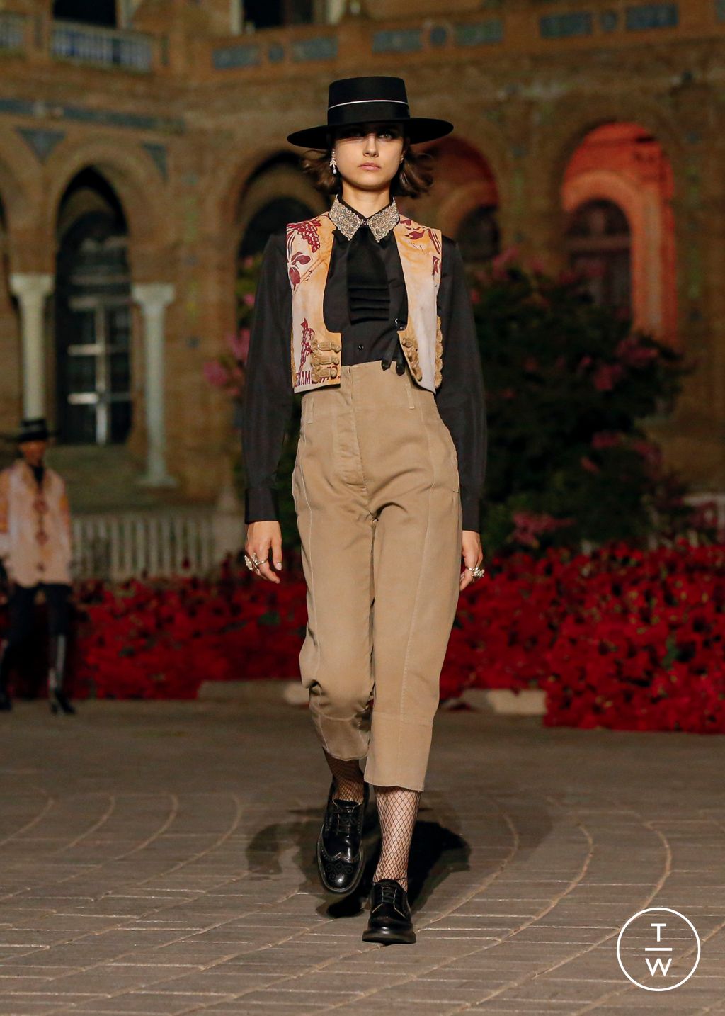 Fashion Week Paris Resort 2023 look 60 de la collection Christian Dior womenswear
