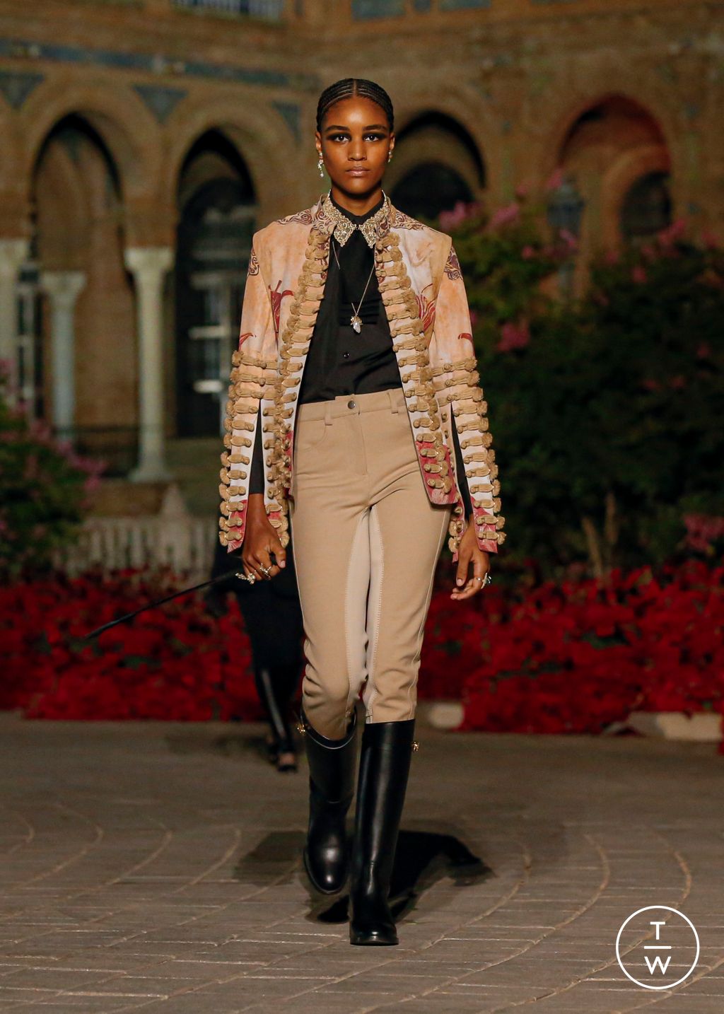 Fashion Week Paris Resort 2023 look 63 de la collection Christian Dior womenswear