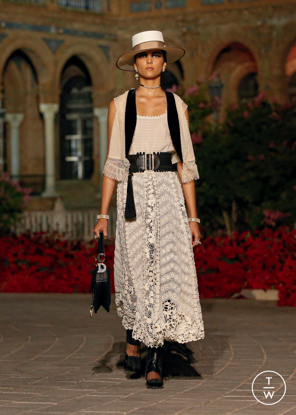 Fashion Week Paris Resort 2023 look 66 de la collection Christian Dior womenswear
