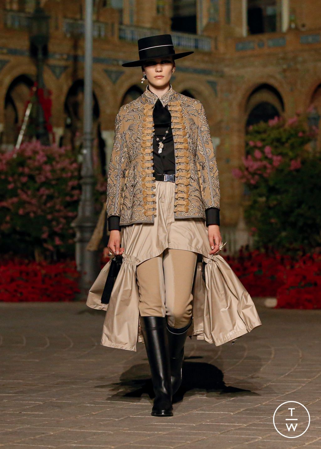 Fashion Week Paris Resort 2023 look 70 de la collection Christian Dior womenswear
