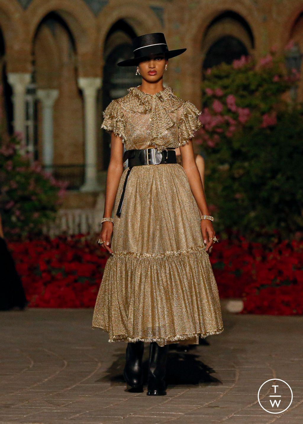 Fashion Week Paris Resort 2023 look 92 from the Christian Dior collection womenswear