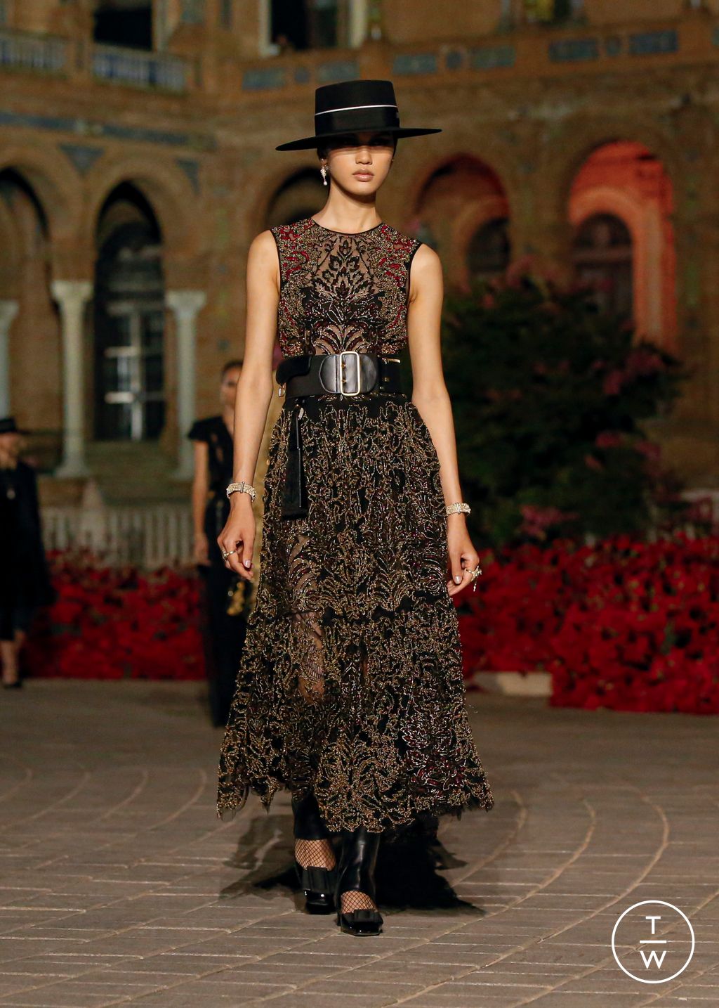 Fashion Week Paris Resort 2023 look 93 from the Christian Dior collection womenswear