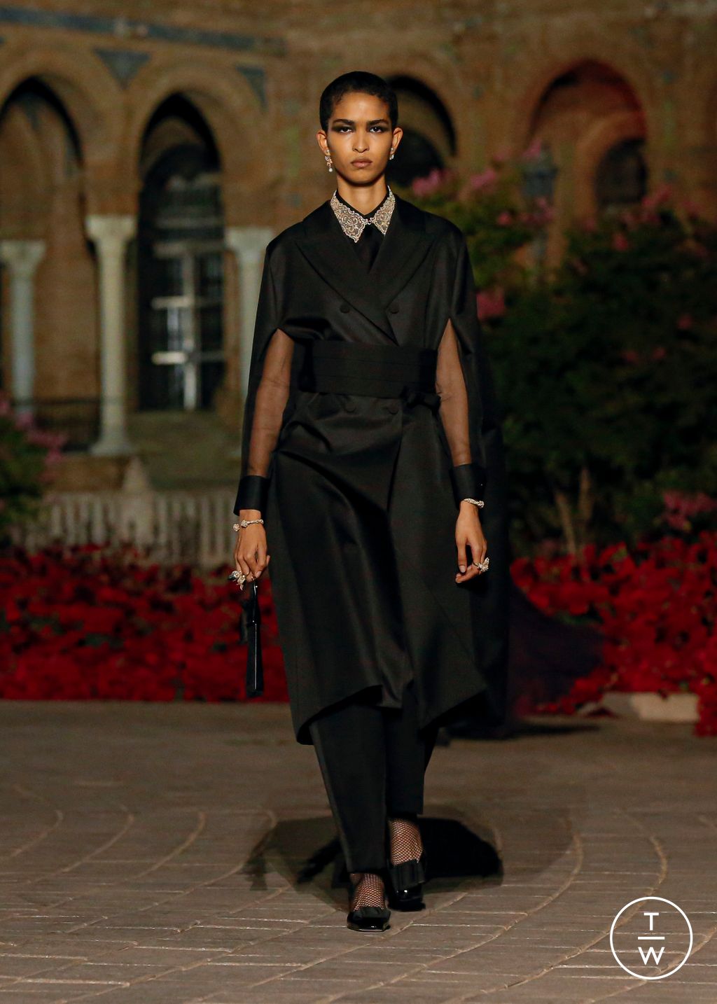 Fashion Week Paris Resort 2023 look 98 from the Christian Dior collection womenswear