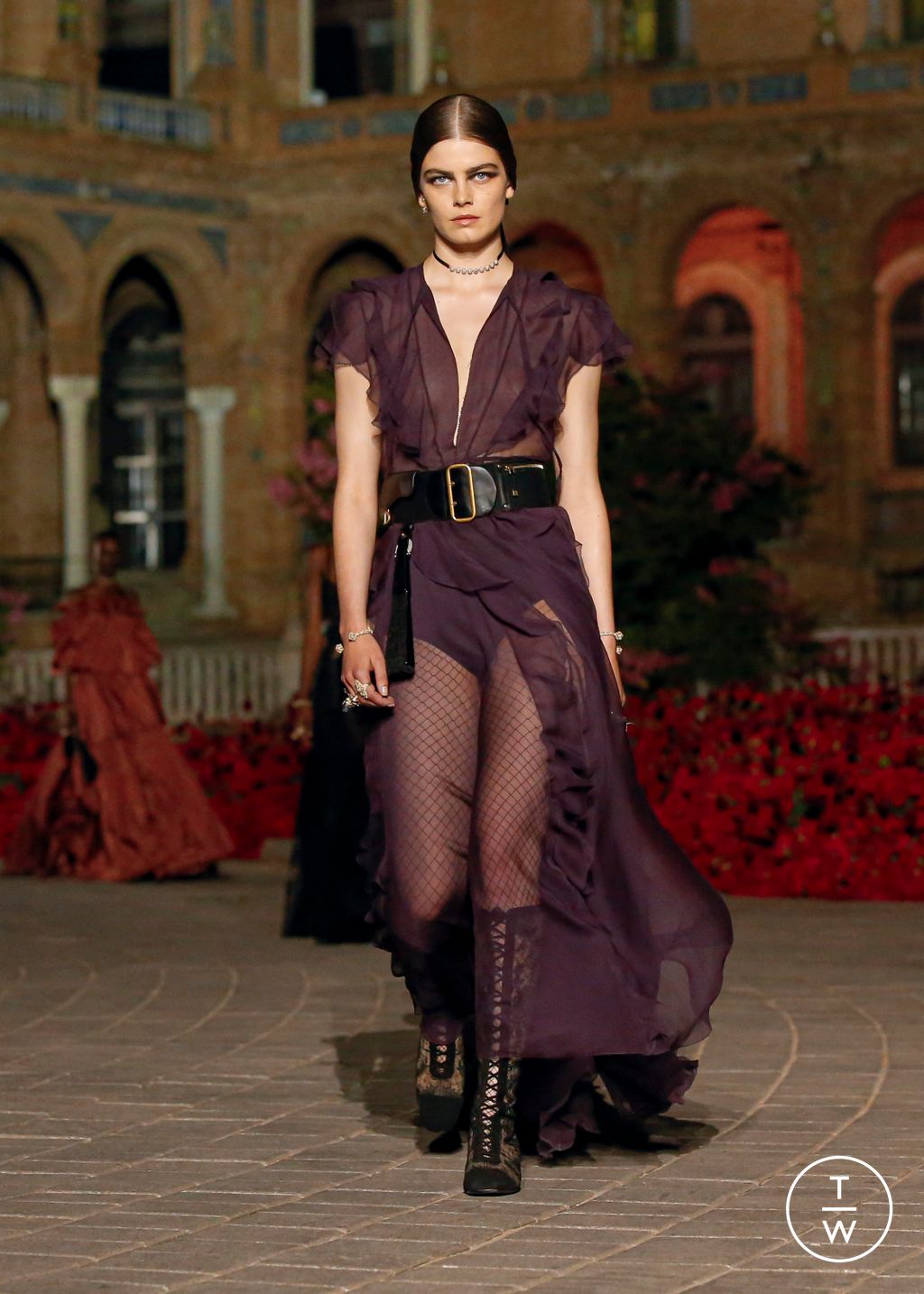 Fashion Week Paris Resort 2023 look 99 de la collection Christian Dior womenswear