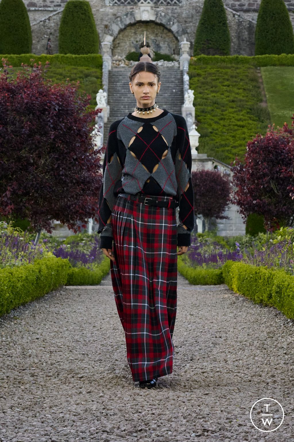 Fashion Week Paris Resort 2025 look 17 from the Christian Dior collection womenswear