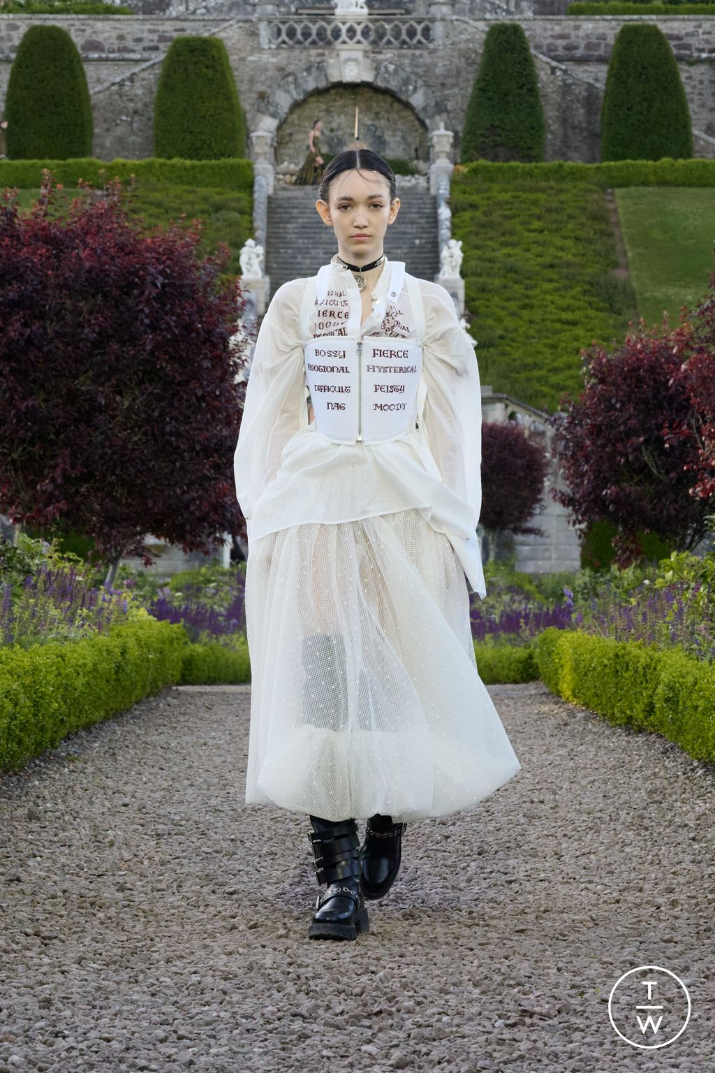 Fashion Week Paris Resort 2025 look 19 from the Christian Dior collection womenswear