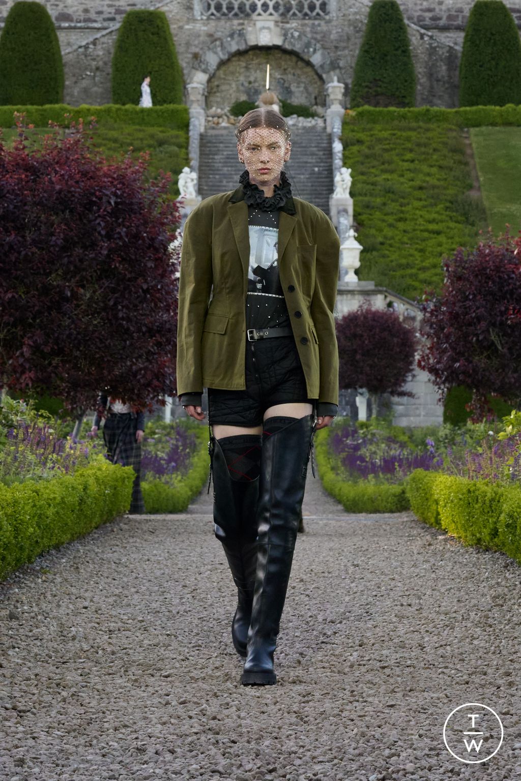 Fashion Week Paris Resort 2025 look 33 from the Christian Dior collection womenswear