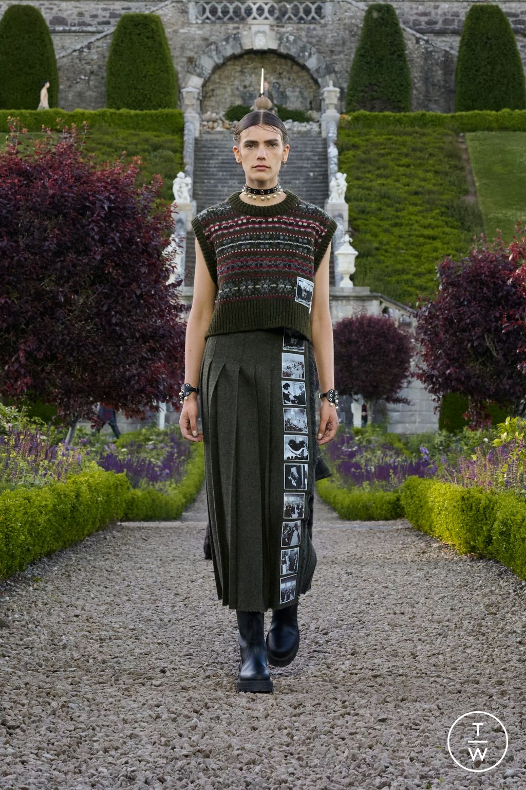 Fashion Week Paris Resort 2025 look 37 from the Christian Dior collection womenswear
