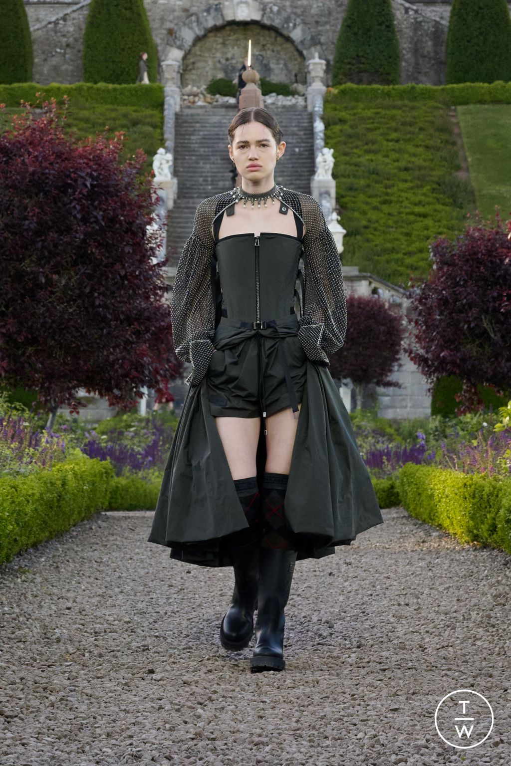 Fashion Week Paris Resort 2025 look 42 from the Christian Dior collection womenswear