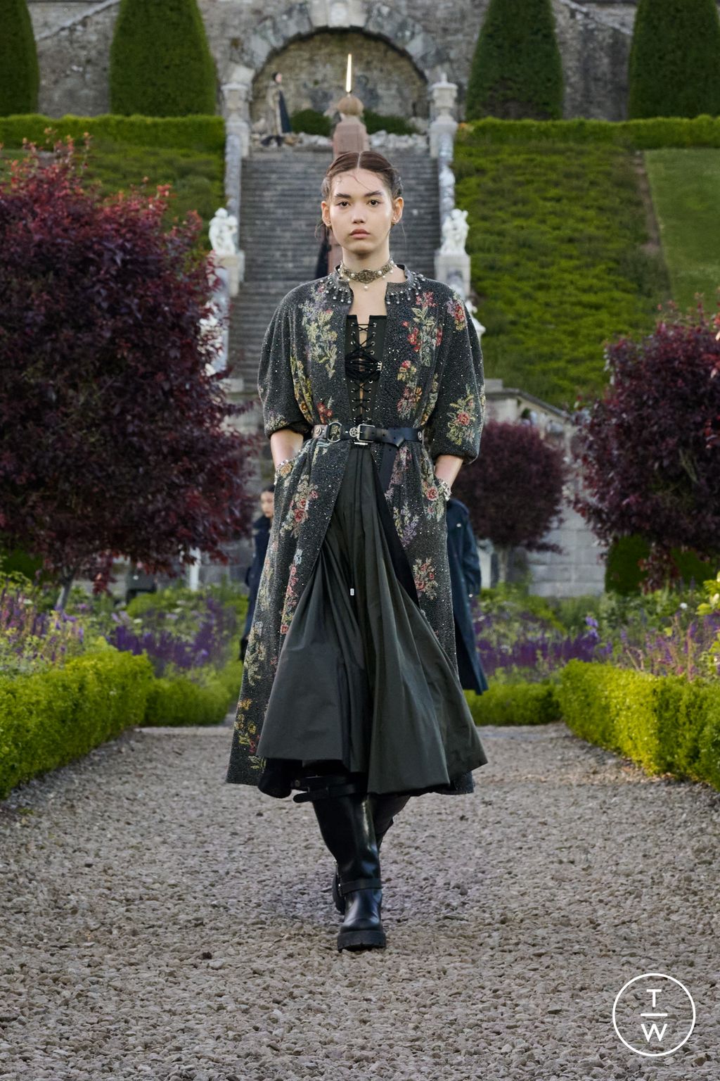 Fashion Week Paris Resort 2025 look 43 from the Christian Dior collection womenswear