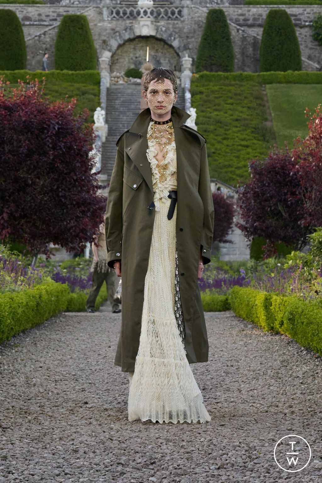 Fashion Week Paris Resort 2025 look 51 from the Christian Dior collection womenswear