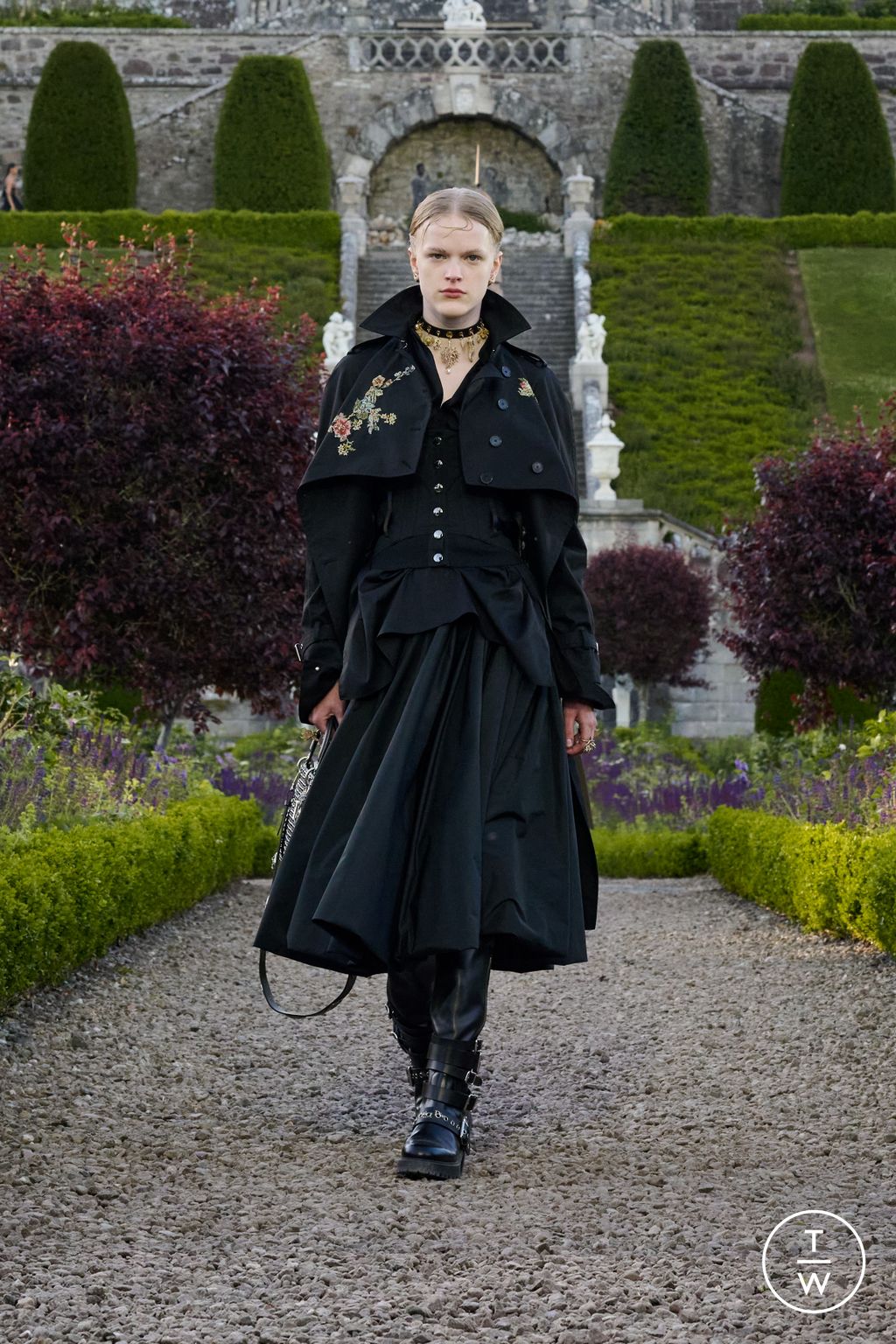 Fashion Week Paris Resort 2025 look 58 from the Christian Dior collection womenswear