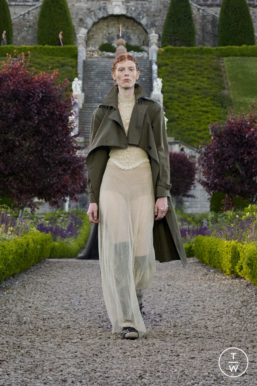 Fashion Week Paris Resort 2025 look 59 from the Christian Dior collection womenswear