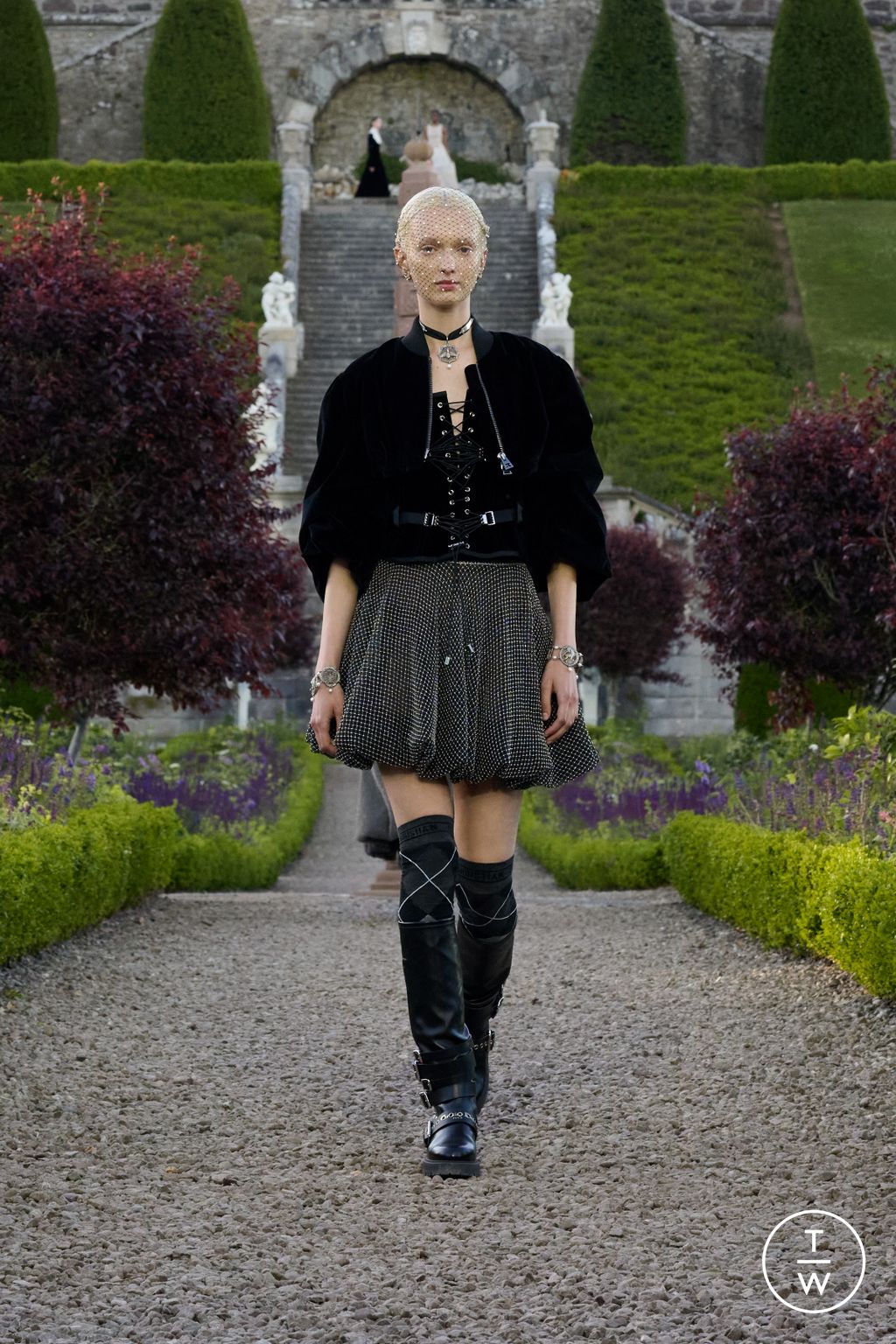 Fashion Week Paris Resort 2025 look 71 from the Christian Dior collection 女装