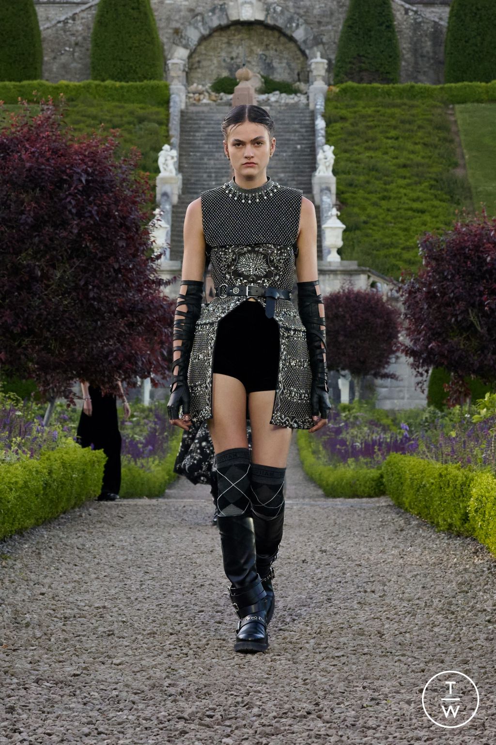 Fashion Week Paris Resort 2025 look 78 from the Christian Dior collection womenswear