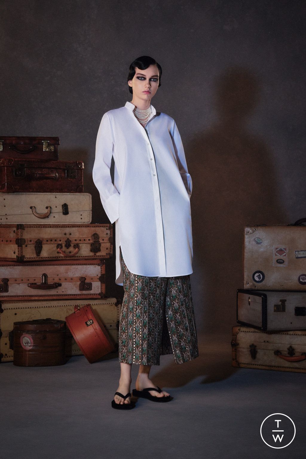 Fashion Week Paris Pre-Fall 2023 look 102 from the Christian Dior collection 女装