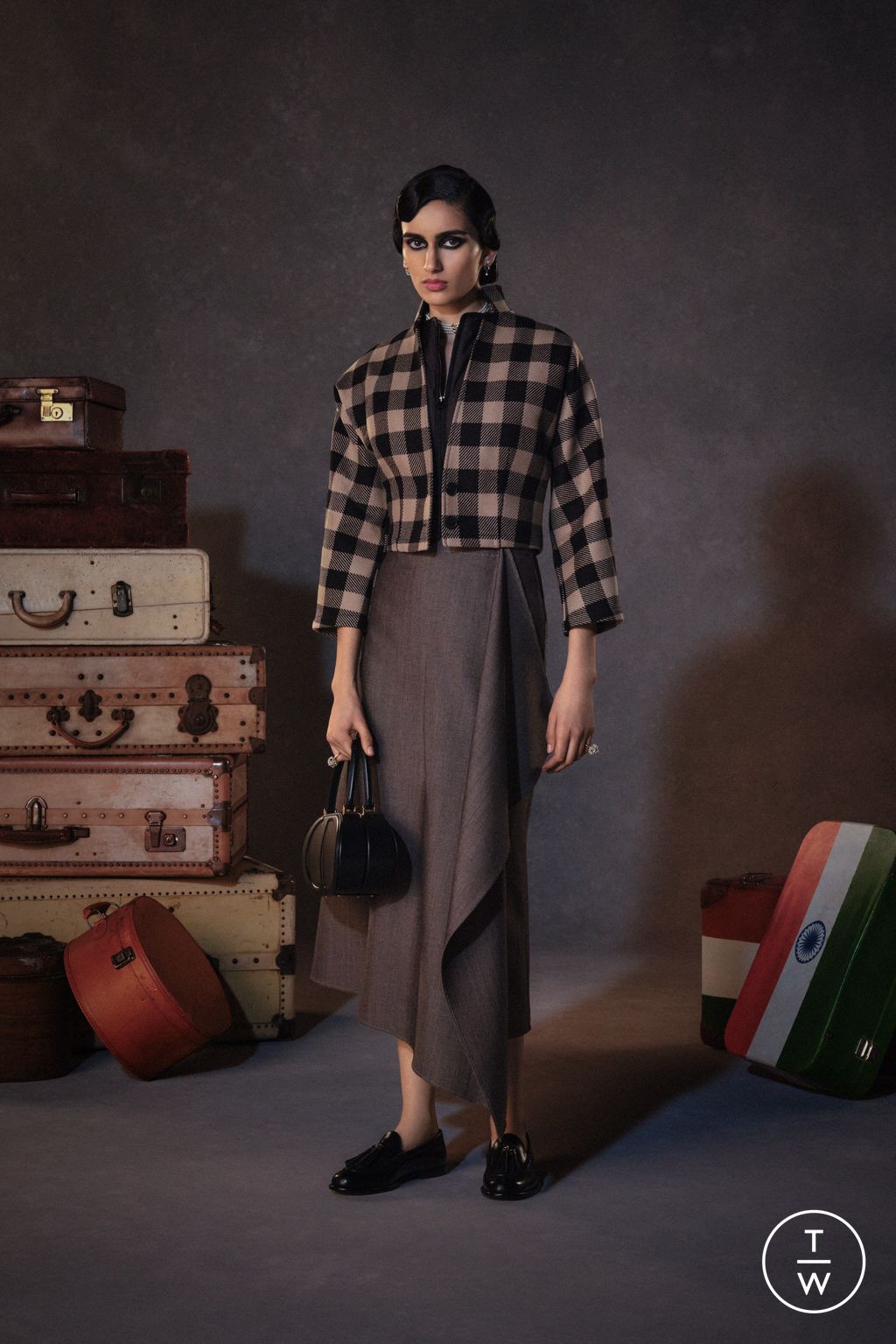 Fashion Week Paris Pre-Fall 2023 look 109 from the Christian Dior collection womenswear