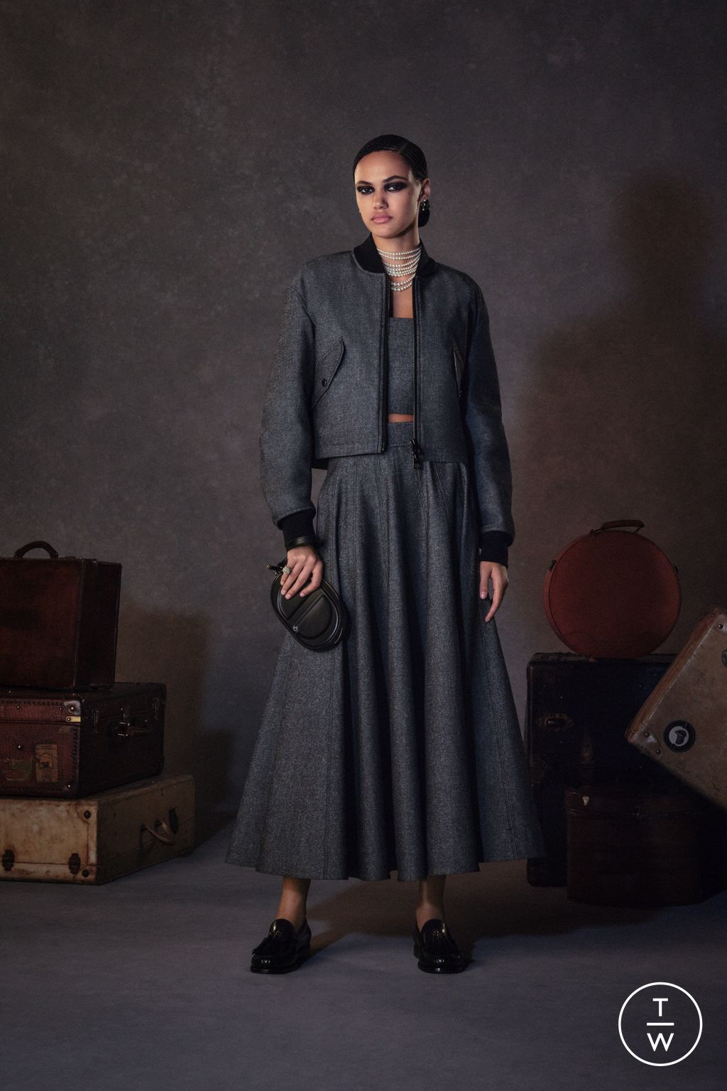 Fashion Week Paris Pre-Fall 2023 look 120 from the Christian Dior collection womenswear