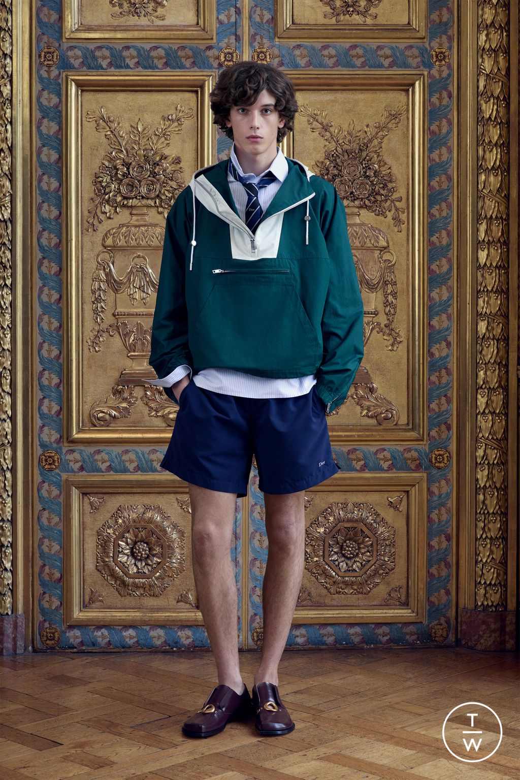 Fashion Week Paris Pre-Fall 2026 look 11 from the Dior Homme collection menswear