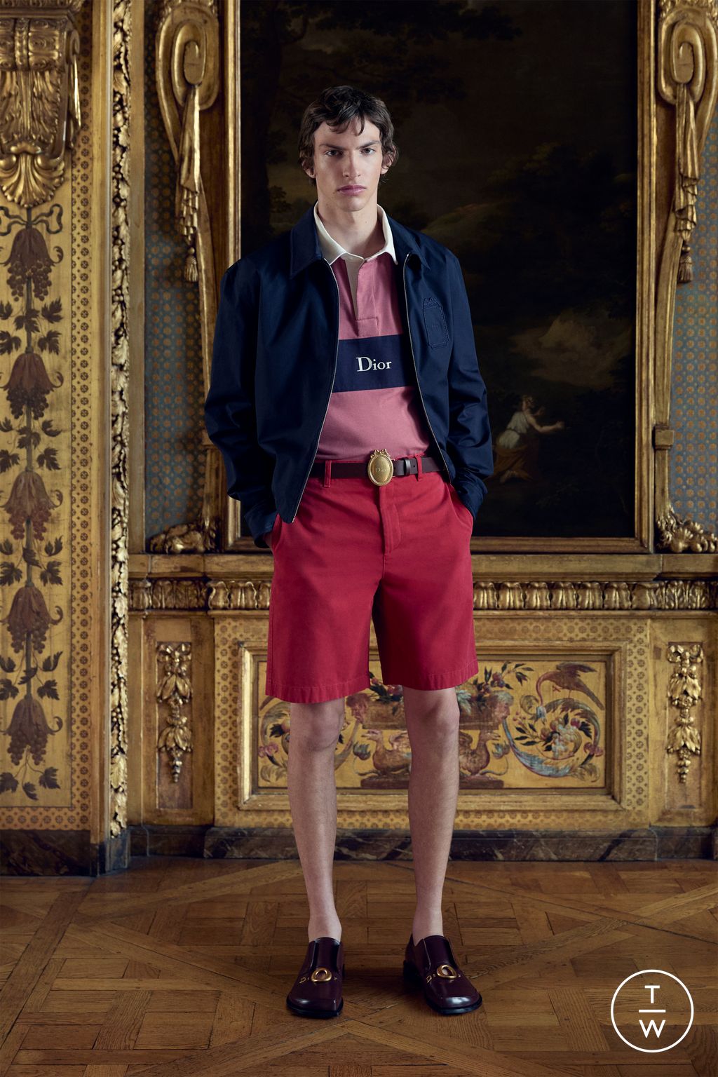 Fashion Week Paris Pre-Fall 2026 look 14 from the Dior Homme collection menswear