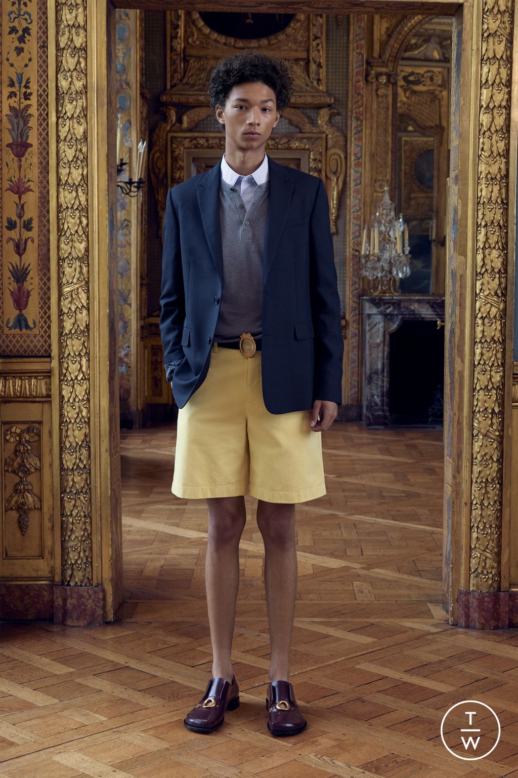 Fashion Week Paris Pre-Fall 2026 look 5 from the Dior Homme collection menswear
