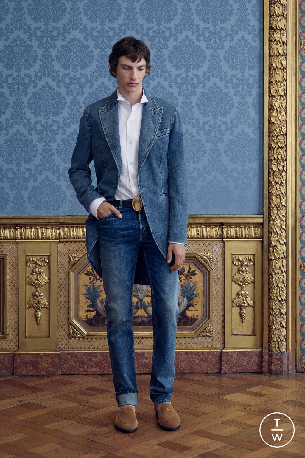 Fashion Week Paris Pre-Fall 2026 look 8 from the Dior Homme collection menswear