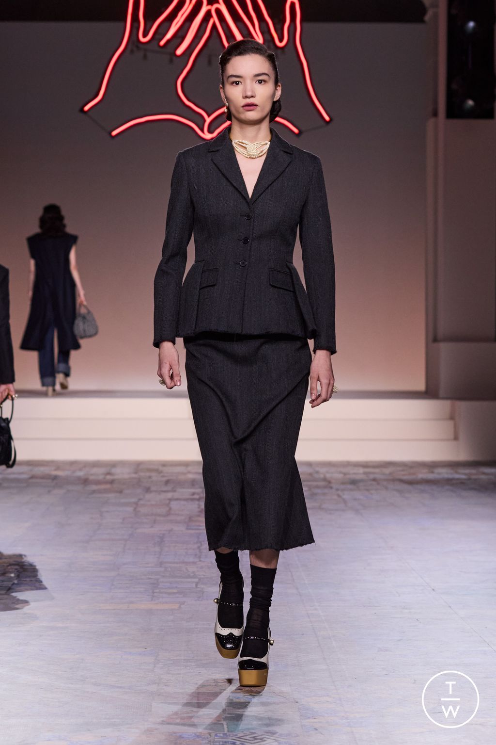 Fashion Week Paris Pre-Fall 2024 look 36 from the Christian Dior collection 女装