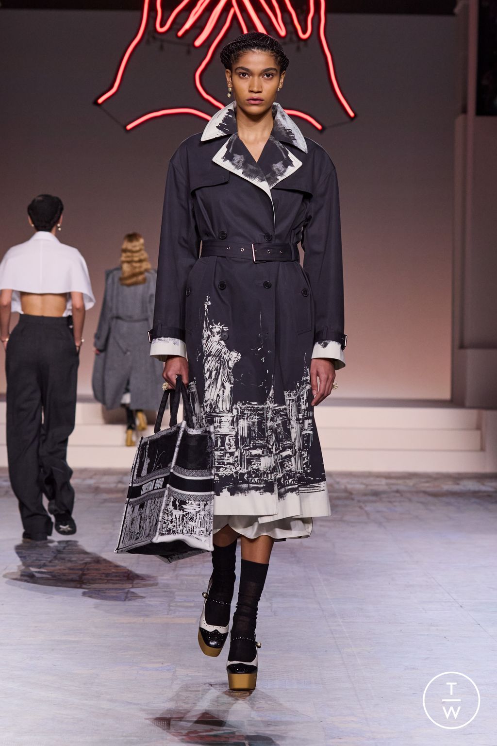 Fashion Week Paris Pre-Fall 2024 look 41 from the Christian Dior collection womenswear