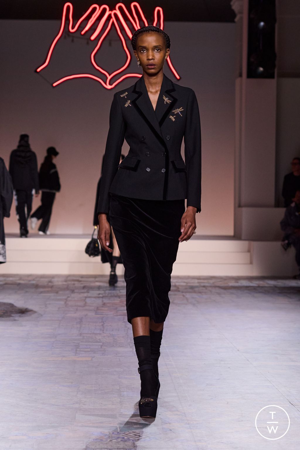 Fashion Week Paris Pre-Fall 2024 look 55 de la collection Christian Dior womenswear