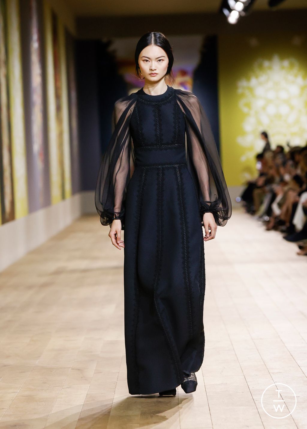 Fashion Week Paris Fall/Winter 2022 look 52 from the Christian Dior collection 高级定制