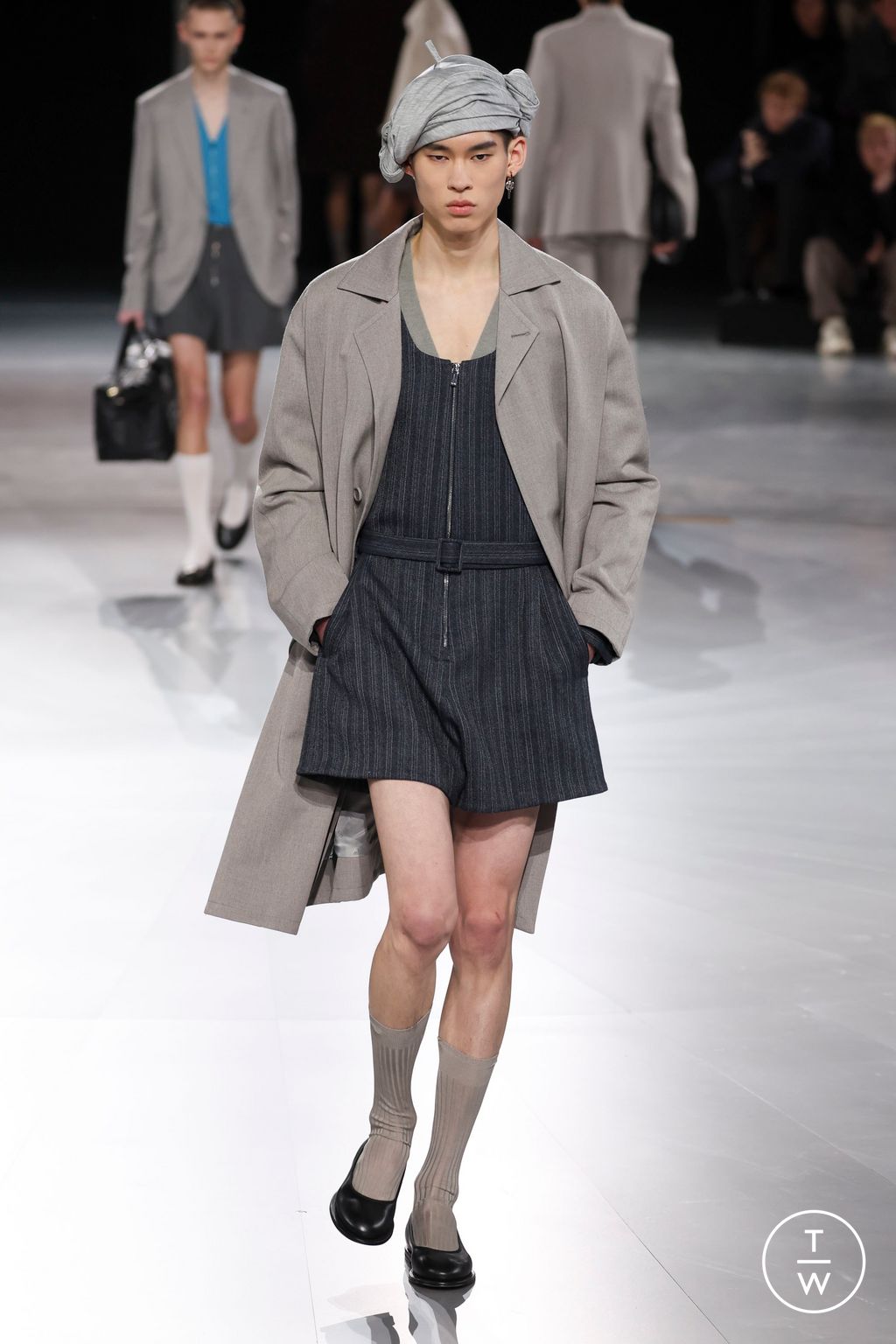 Fashion Week Paris Fall/Winter 2024 look 28 de la collection Dior Men menswear
