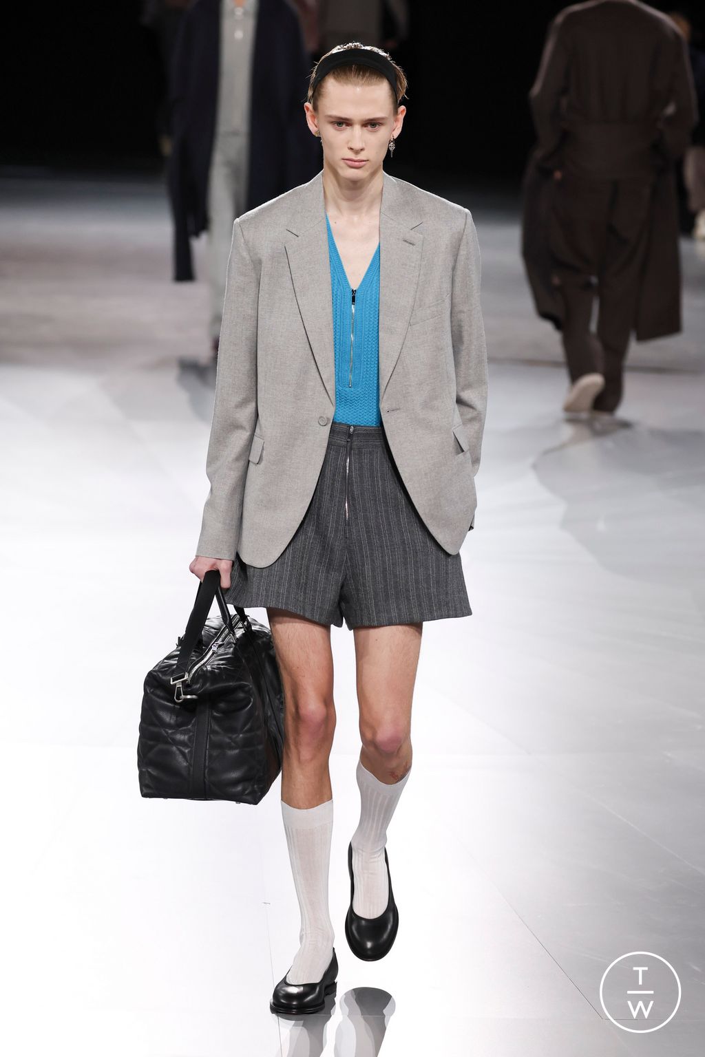 Fashion Week Paris Fall/Winter 2024 look 29 from the Dior Men collection 男装