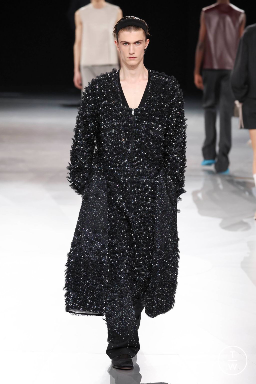 Fashion Week Paris Fall/Winter 2024 look 51 from the Dior Men collection 男装