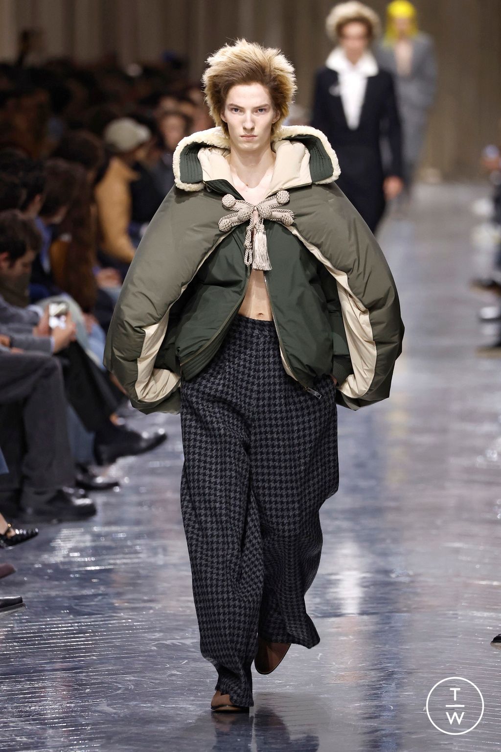 Fashion Week Paris Fall/Winter 2026 look 12 de la collection Dior Homme menswear