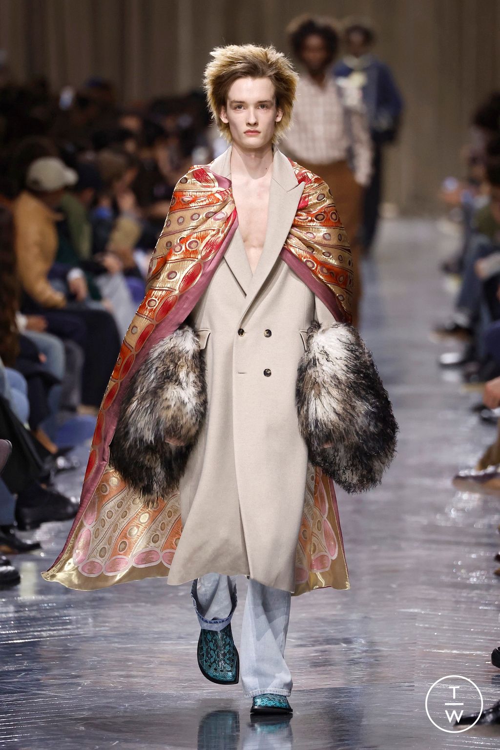 Fashion Week Paris Fall/Winter 2026 look 17 de la collection Dior Homme menswear