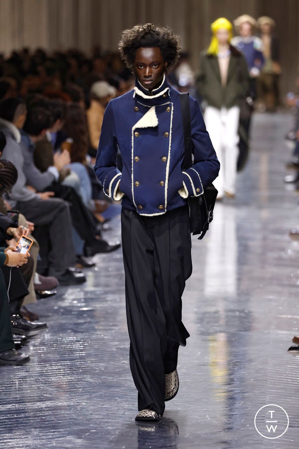 Fashion Week Paris Fall/Winter 2026 look 19 de la collection Dior Homme menswear