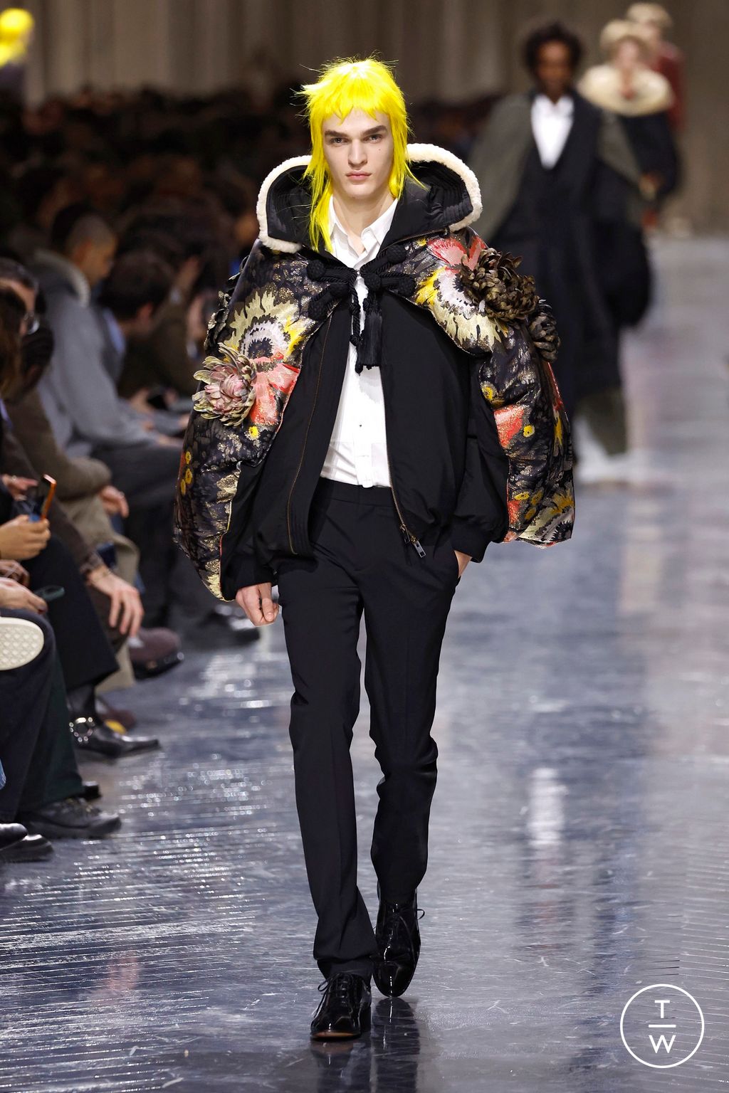 Fashion Week Paris Fall/Winter 2026 look 28 de la collection Dior Homme menswear