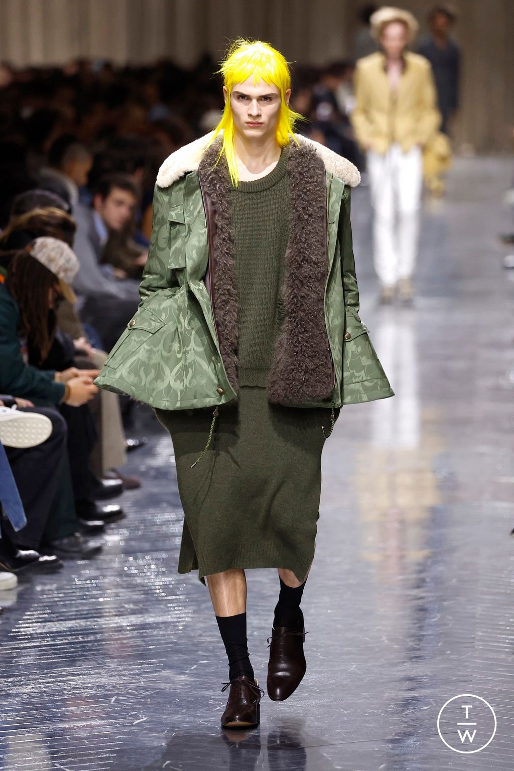 Fashion Week Paris Fall/Winter 2026 look 37 de la collection Dior Homme menswear