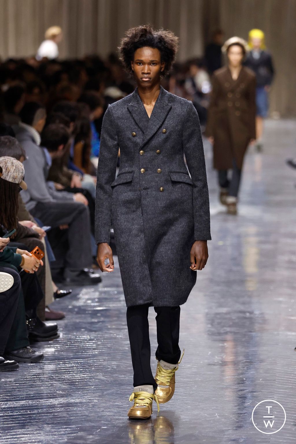 Fashion Week Paris Fall/Winter 2026 look 39 de la collection Dior Homme menswear
