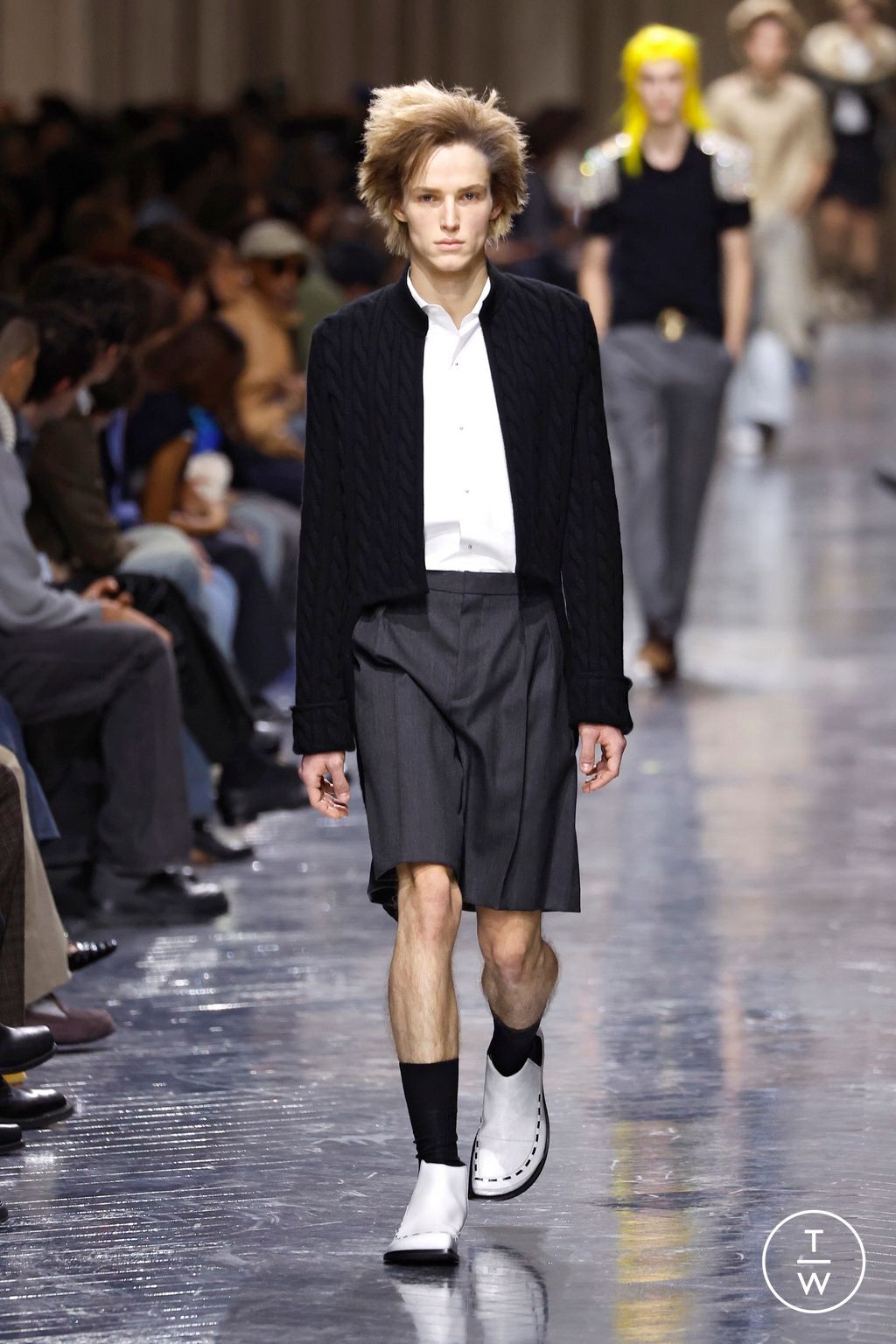 Fashion Week Paris Fall/Winter 2026 look 44 de la collection Dior Homme menswear