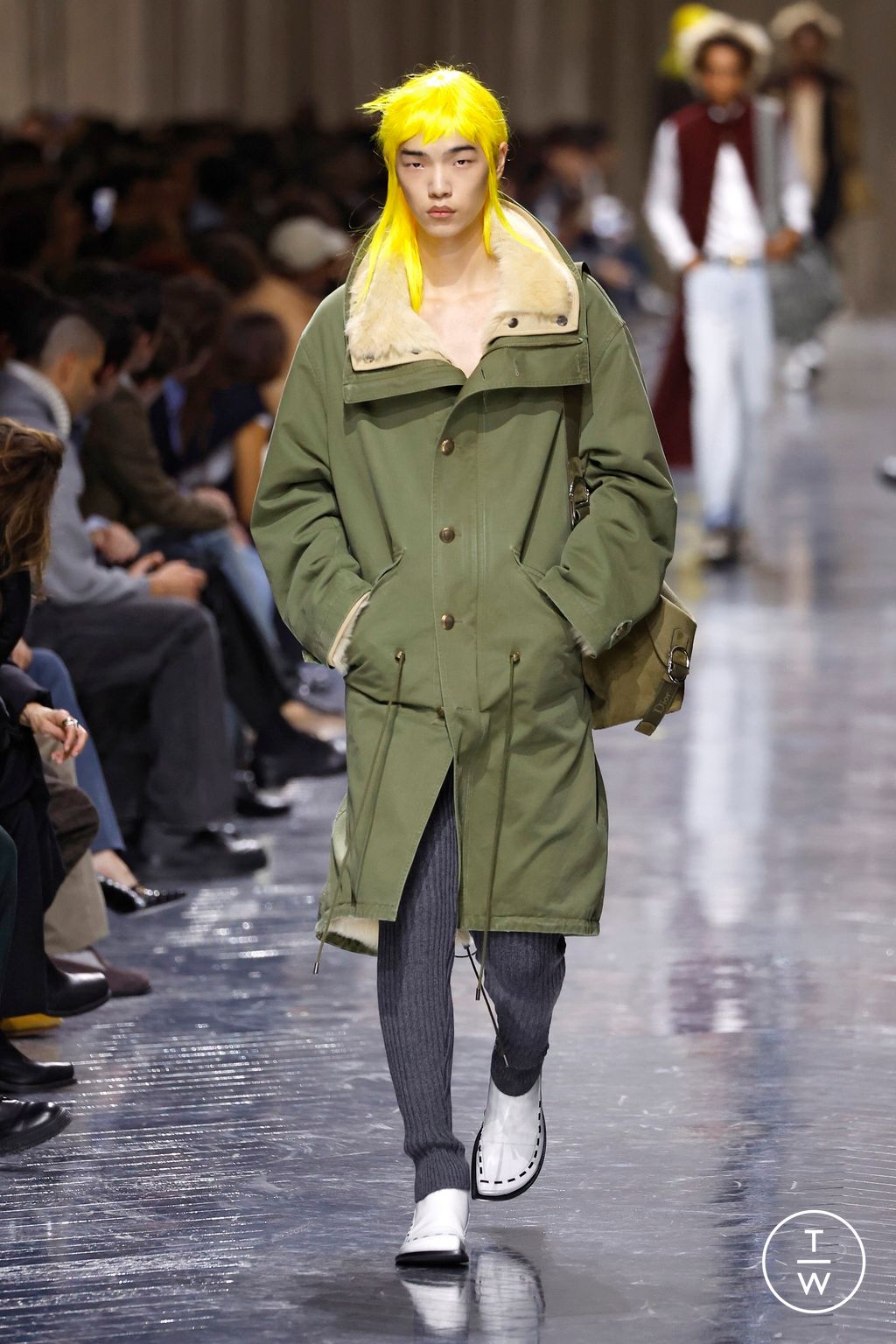 Fashion Week Paris Fall/Winter 2026 look 48 de la collection Dior Homme menswear