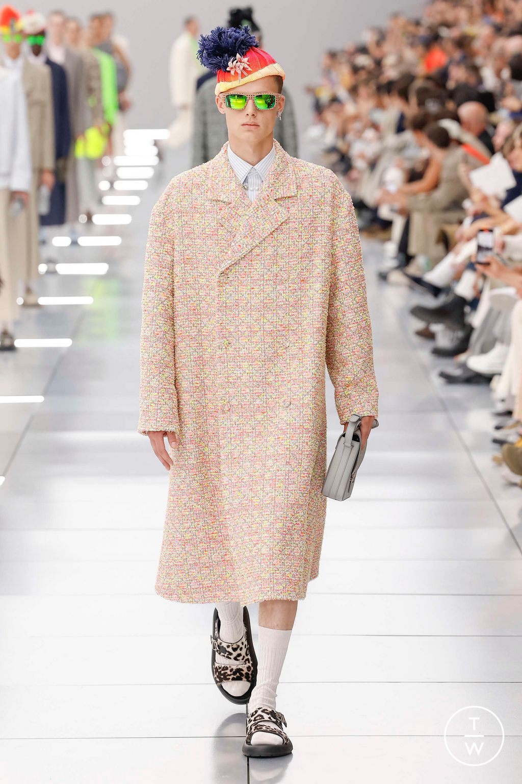 Fashion Week Paris Spring/Summer 2024 look 8 from the Dior Men collection menswear