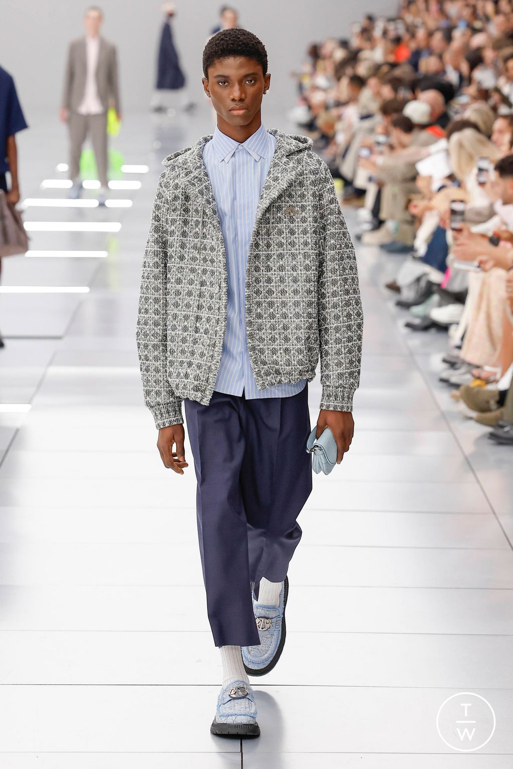 Fashion Week Paris Spring/Summer 2024 look 36 from the Dior Men collection menswear