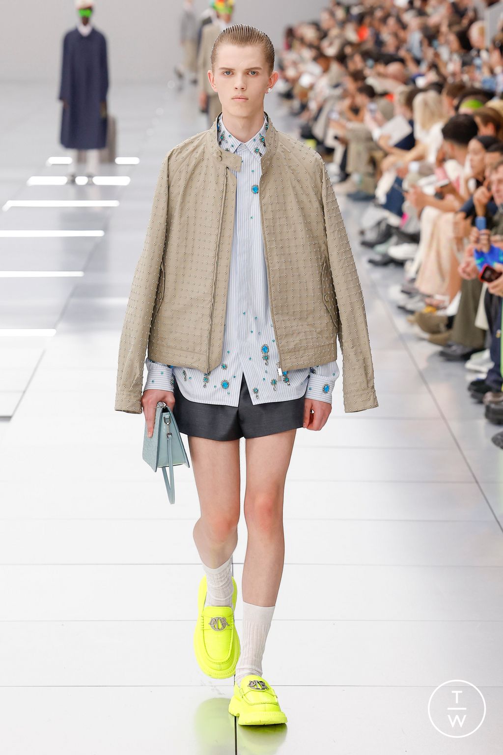 Fashion Week Paris Spring/Summer 2024 look 43 de la collection Dior Men menswear