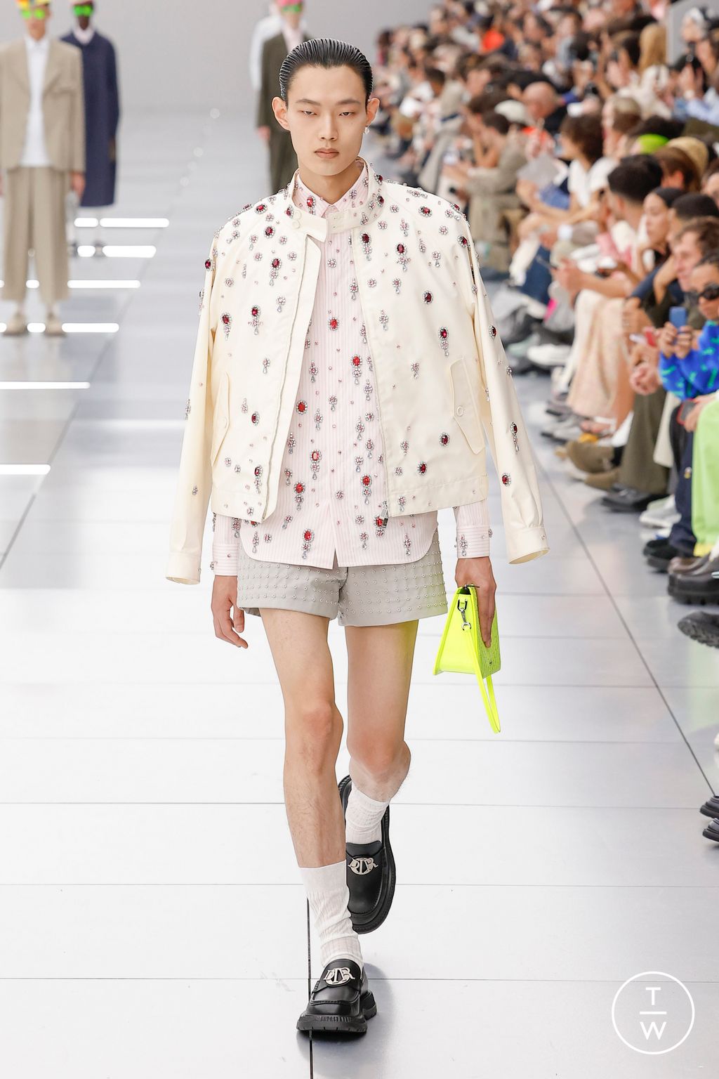 Fashion Week Paris Spring/Summer 2024 look 44 de la collection Dior Men menswear